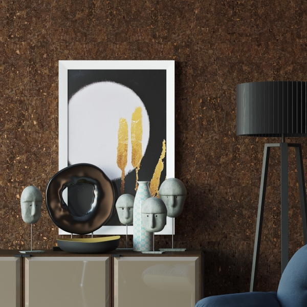 Hand-made Wood Veneer and Cork Wallcoverings distributed by HD Group